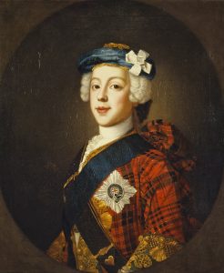 portrait Bonnie Prince Charlie Outlander