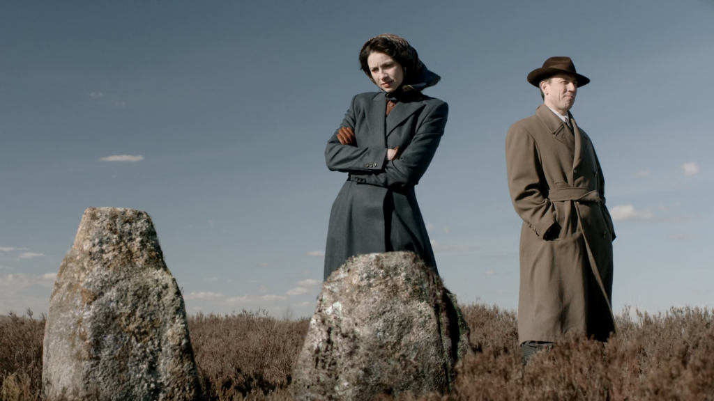 Tournage sur le champ de bataille de Culloden pour la série Outlander