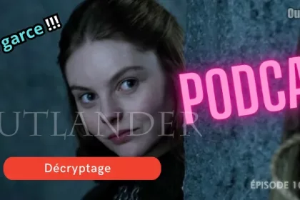 La jeune Laoghaire adresse un sourire en coin à Claire, en signe de trahison. - Outlander Addict épisode 10 Saison 1