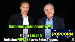 Sam Heughan Popcorn 2020 Peter Travers
