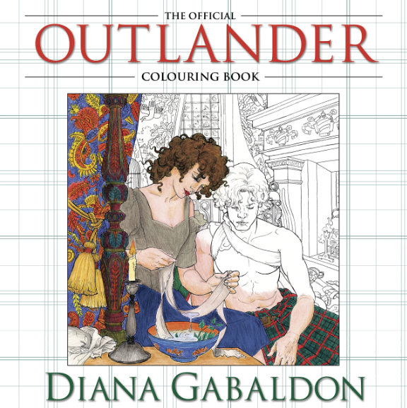 Livre de coloriage Outlander officiel