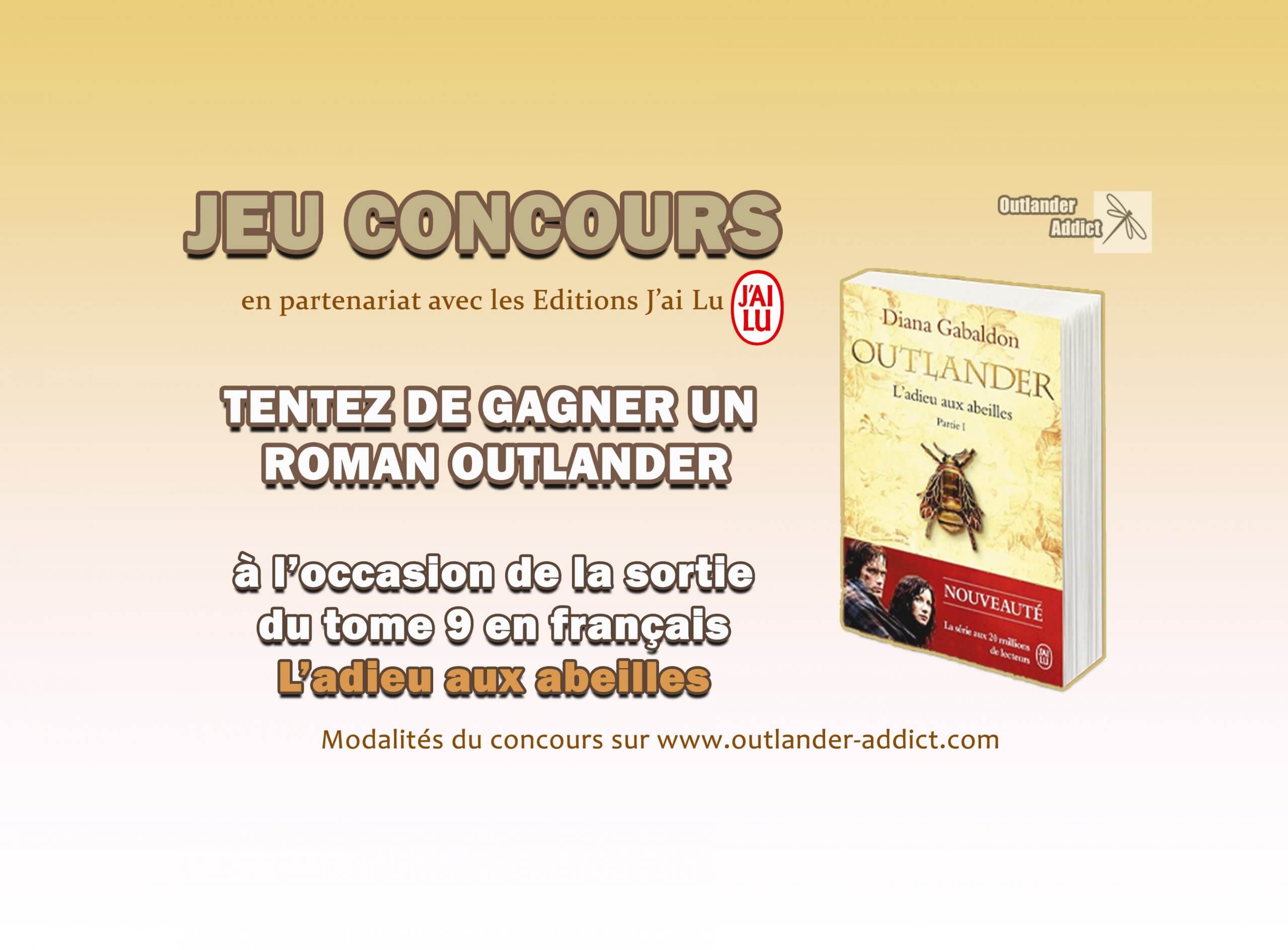 Un jeu concours Outlander pour la sortie du tome 9 en français