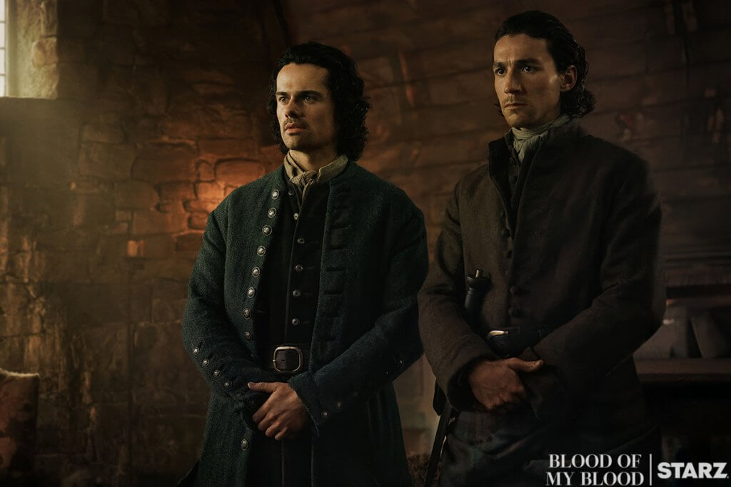 brian fraser et murtagh dans outlander blood of my blood épisode 3