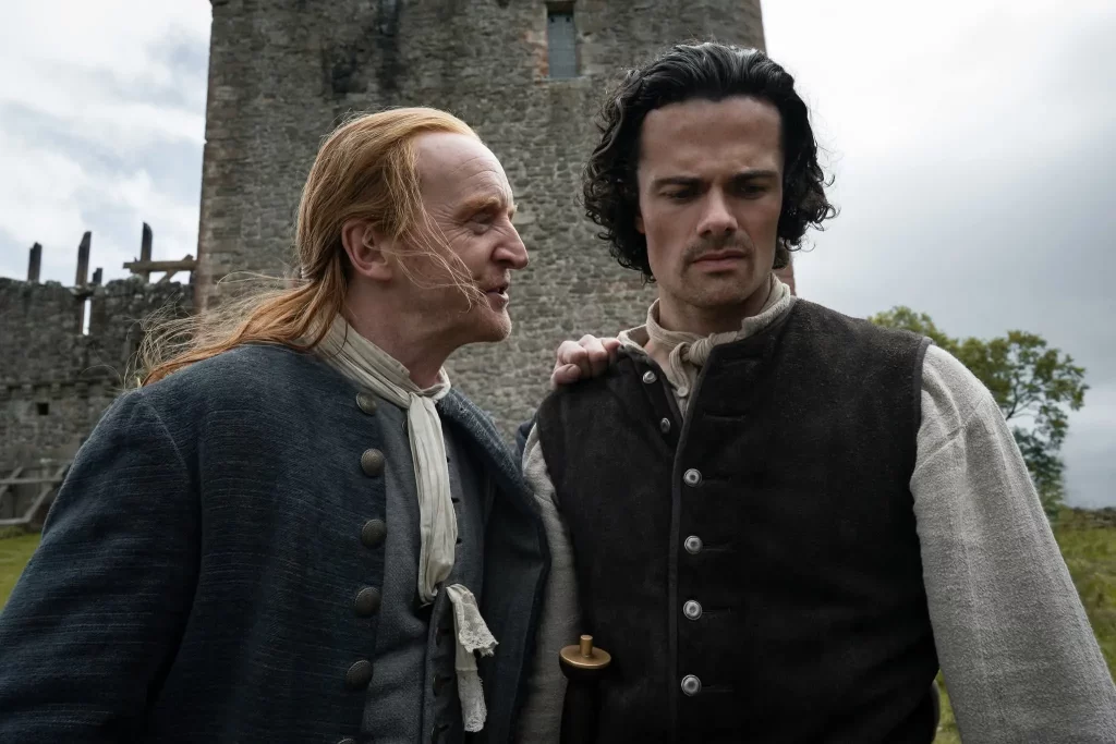 lord lovat et brian dans l'épisode 8 de blood of my blood