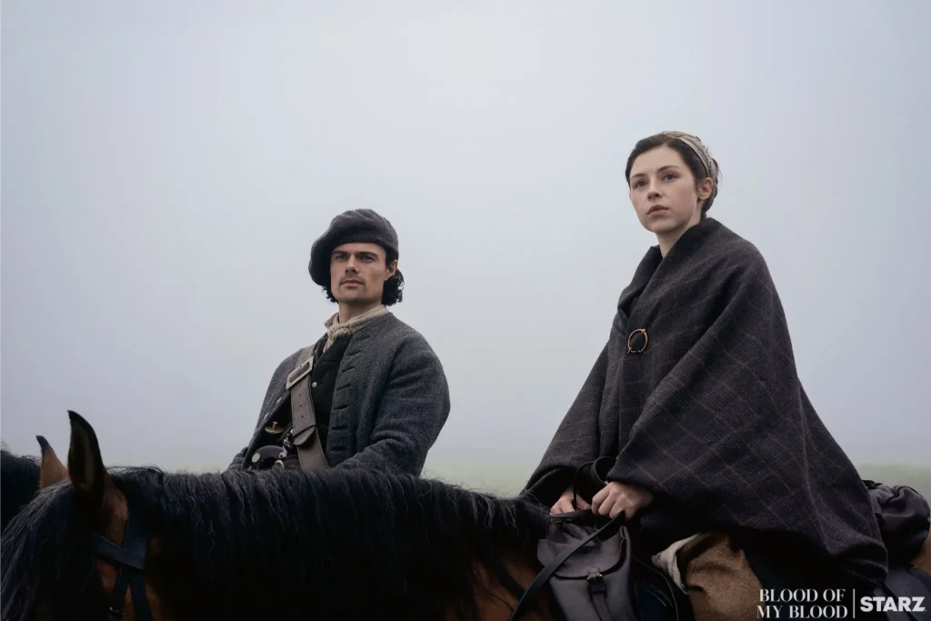 julia et brian dans l'épisode 8 de blood of my blood