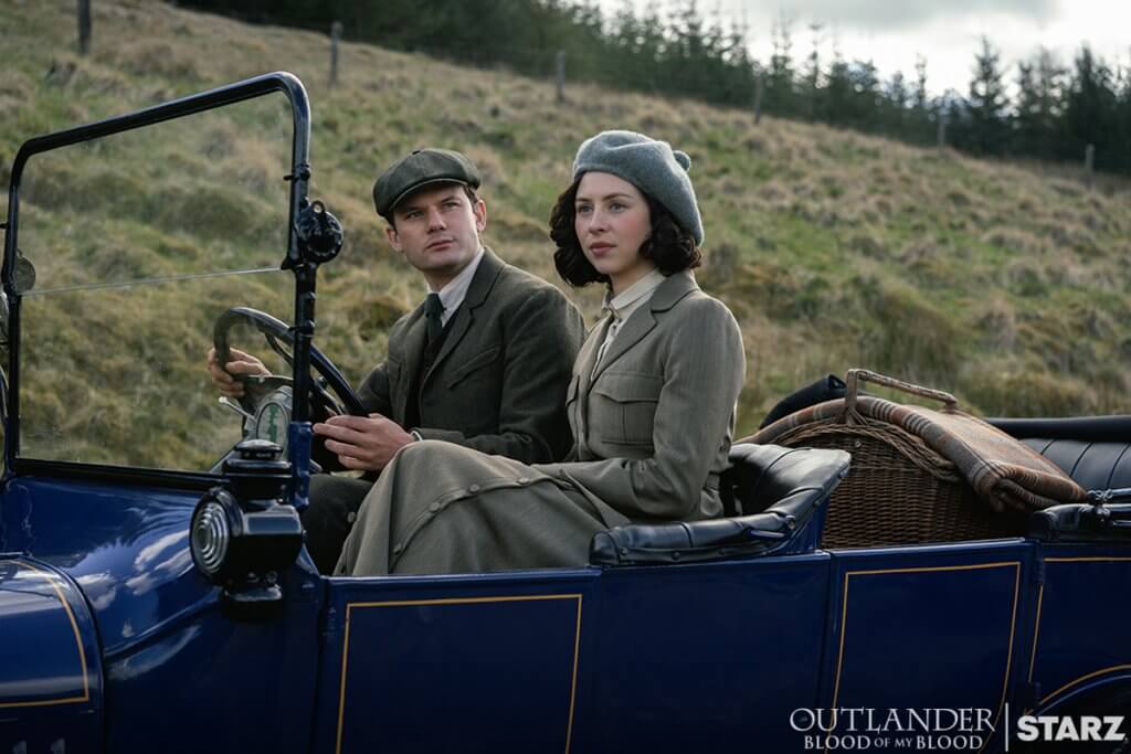 Julia et Henry Beauchamp Outlander Blood of My Blood épisode 1