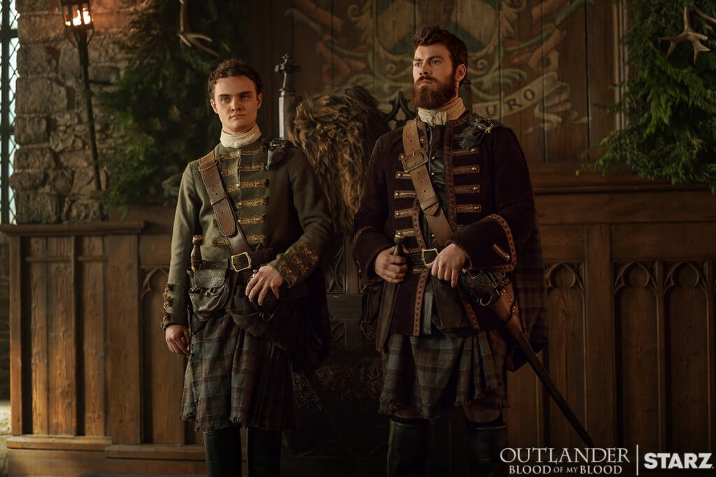 Dougal et Colum MacKenzie Outlander Blood of My Blood épisode 1