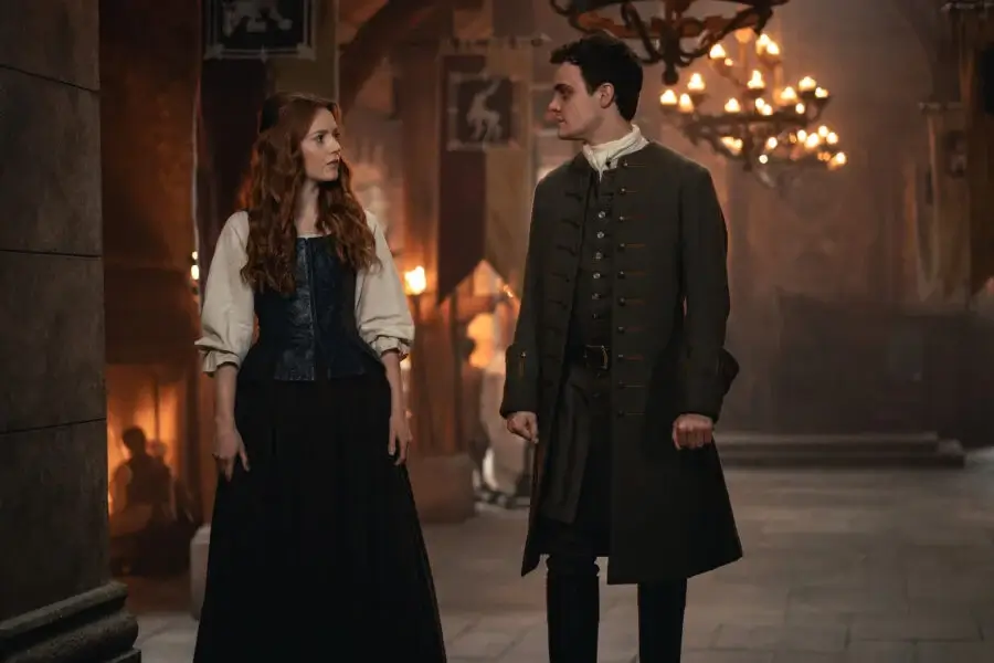 ellen et colum mackenzie dans l'épisode 4 de blood of my blood
