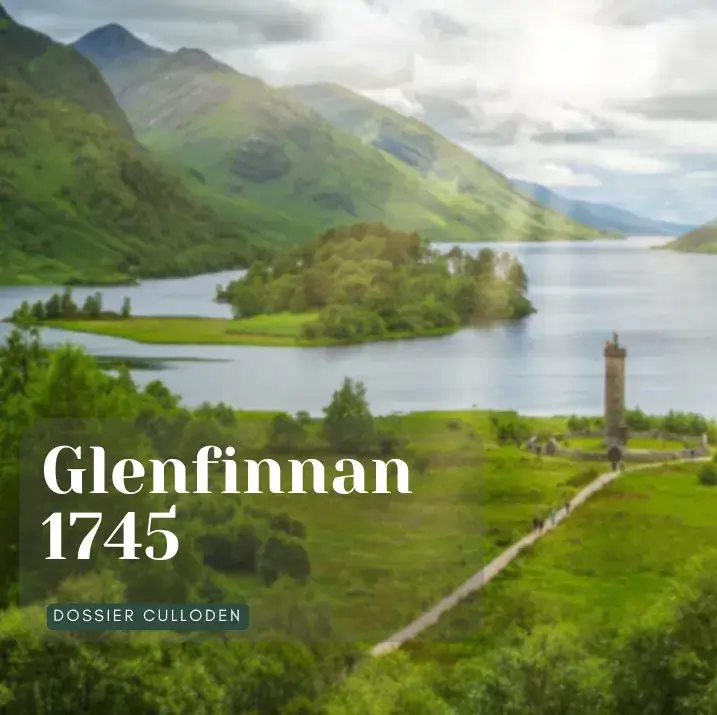 monument de Glenfinnan en Écosse – lieu du ralliement jacobite de 1745 avant Culloden