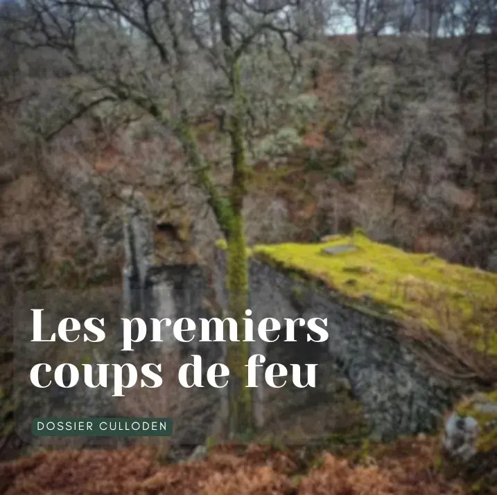 ruines du pont de Highbridge en Écosse – premiers affrontements de la rébellion jacobite 1745