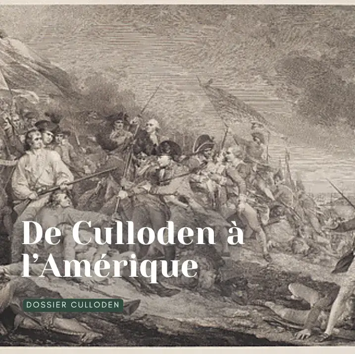 gravure ancienne de Hugh Mercer – chirurgien présent à Culloden devenu officier de la Révolution américaine