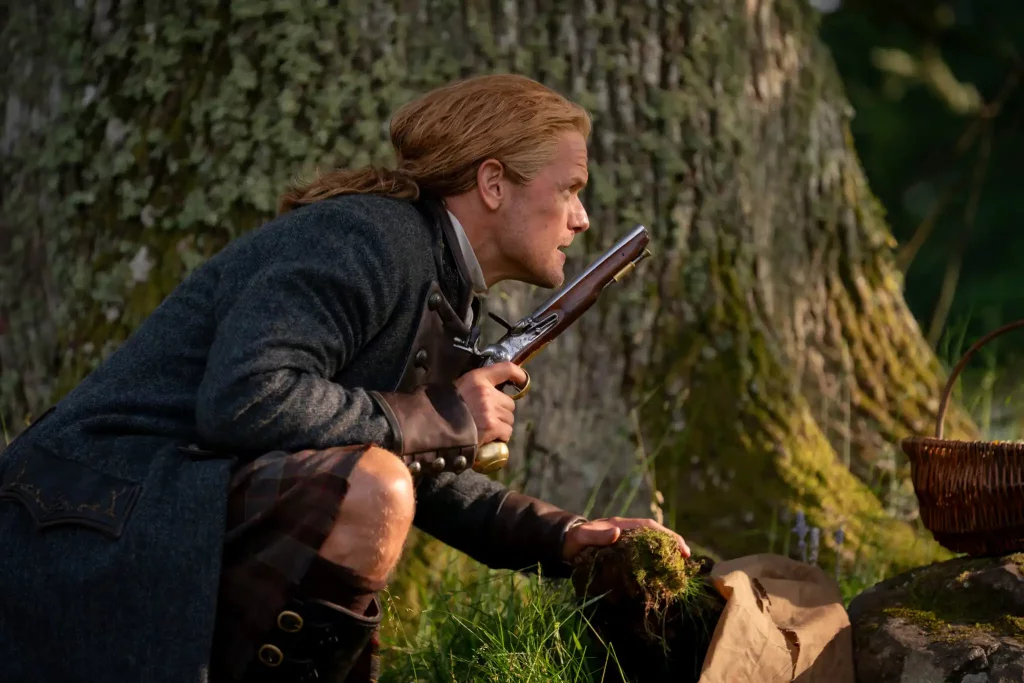 jamie fraser attaque du ridge outlander saison 8 épisode 5 en quête du diable