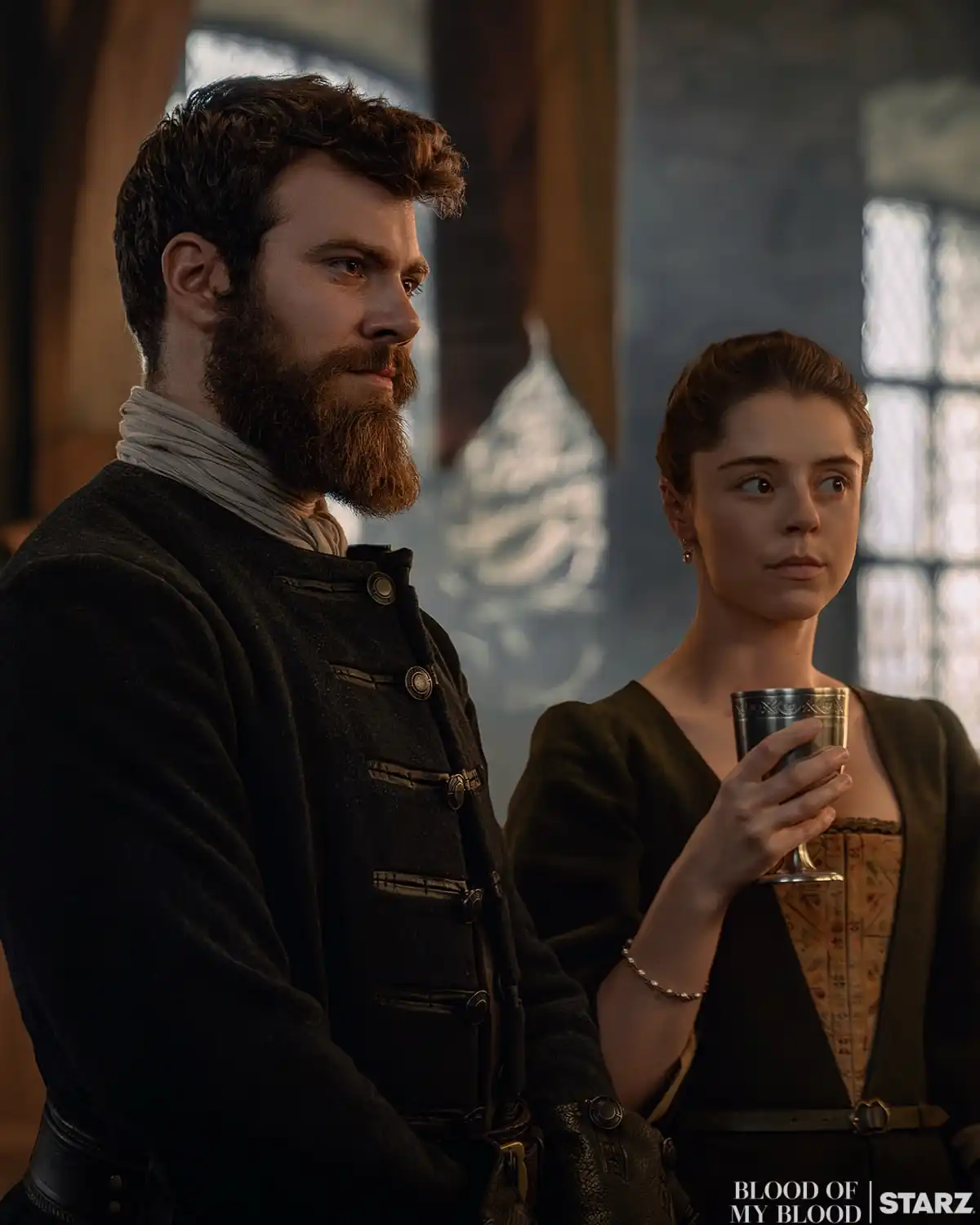 Dougal MacKenzie et son épouse Maura