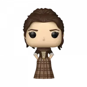 Figurine Funko Pop Claire Fraser n° 1955, en robe à carreaux et corset lacé, série Outlander